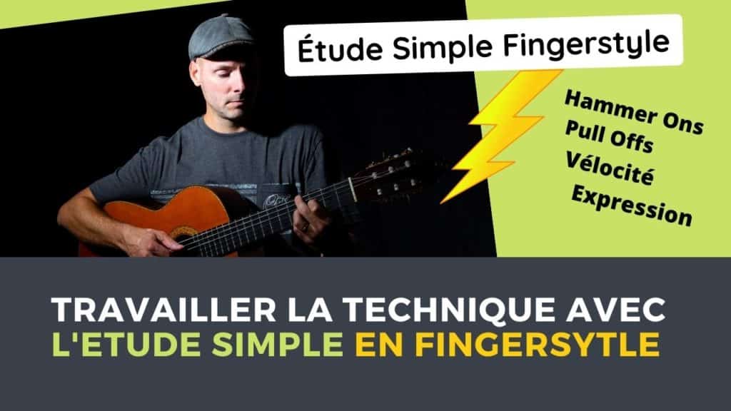 Étude Simple en Fingerstyle 1 Etude simple en fingerstyle