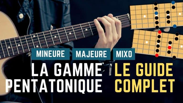 Guitare-Pratique. Gamme pentatonique - Le guide complet - Mineure, majeure, mixo