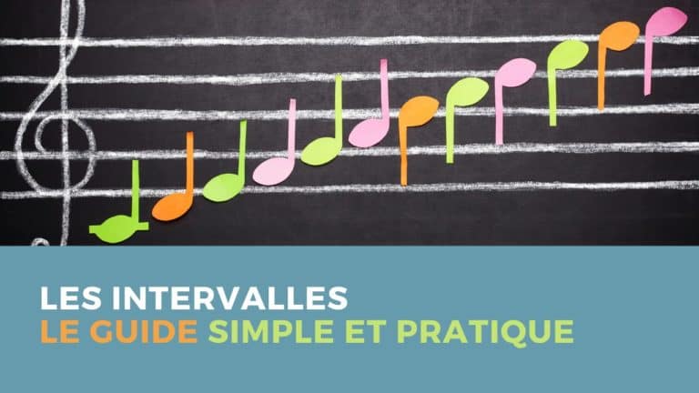 Les intervalles en musique : le guide simple et pratique