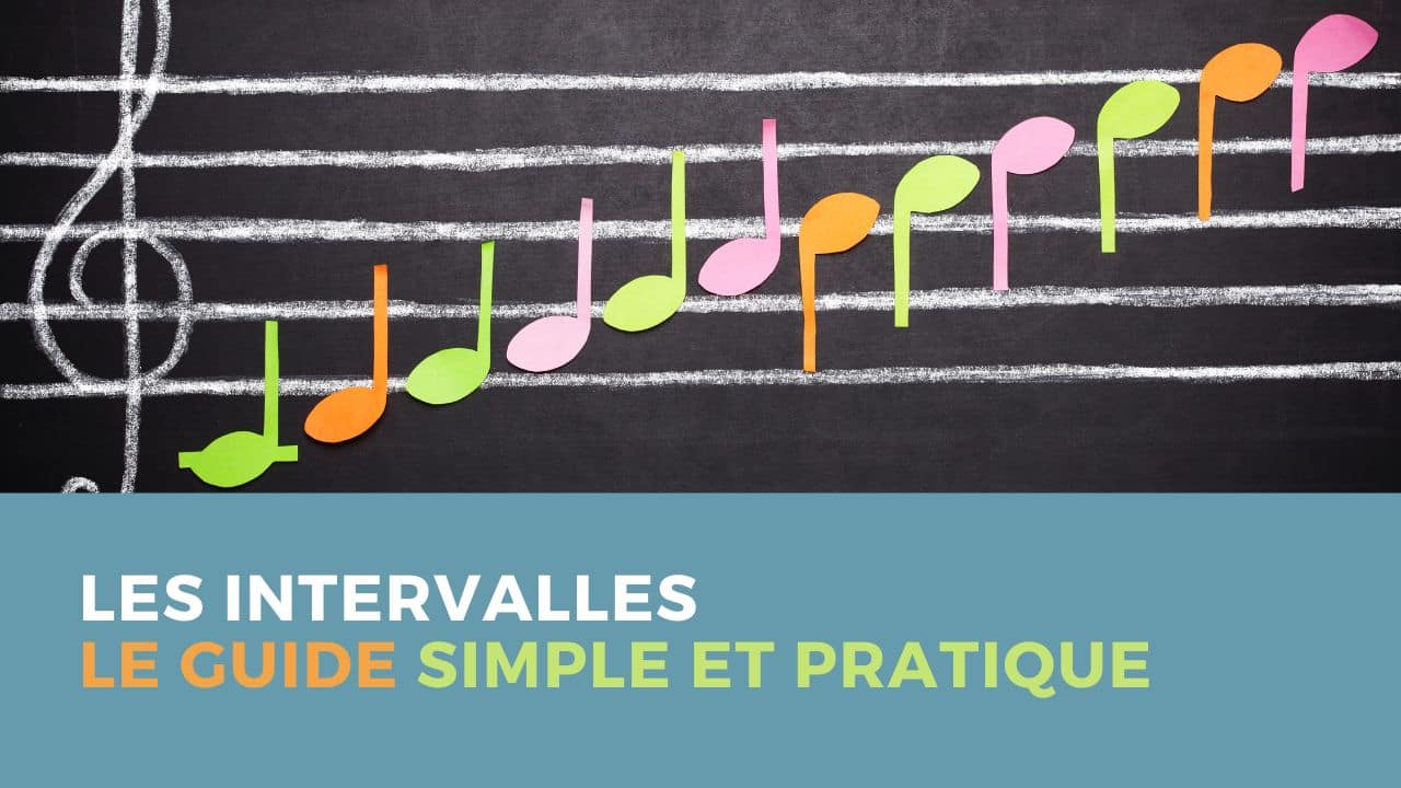 Guitare-Pratique. Les intervalles en musique. Le guide simple et pratique