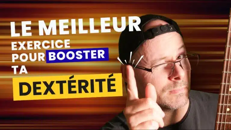 Le meilleur exercice à la guitare pour booster ta dextérité