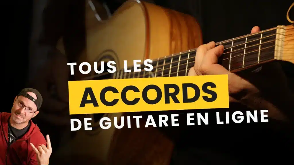 Tous les accords de guitare en ligne