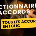 Dictionnaire d'accords de guitare en ligne. Tous les accords en 1 clic.